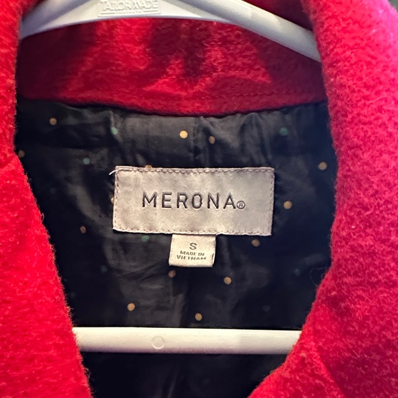 Red Merona Peacoat! - Picture 2 of 7